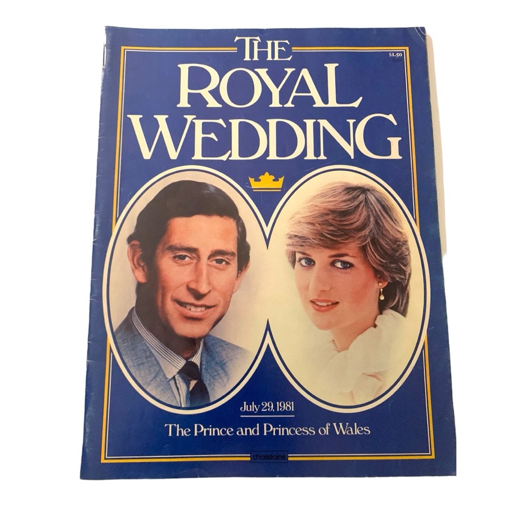 VTG Maclean's Charles & Diana THE ROYAL WEDDING magazine July 29, 1981